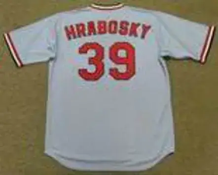AL HRABOSKY St. Louis Cardinals 1975 Majestic Cooperstown Away Baseball Jersey 