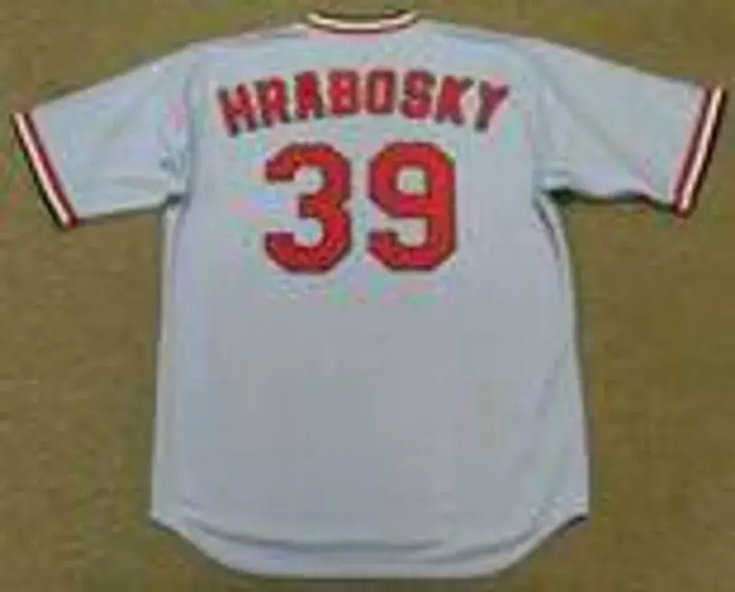AL HRABOSKY St. Louis Cardinals 1975 Majestic Cooperstown Away Baseball Jersey 
