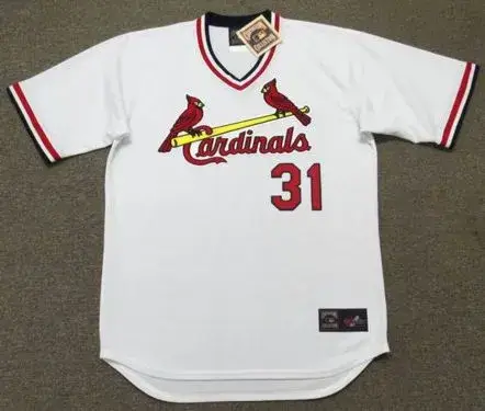BOB FORSCH St. Louis Cardinals 1977 Majestic Cooperstown Throwback Home Jersey
