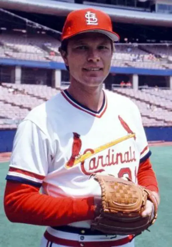 BOB FORSCH St. Louis Cardinals 1977 Majestic Cooperstown Throwback Home Jersey 