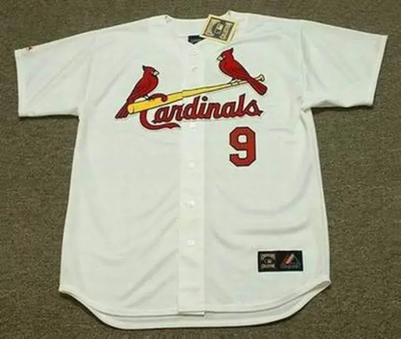 BOB UECKER St. Louis Cardinals 1964 Home Majestic Baseball Throwback Jersey