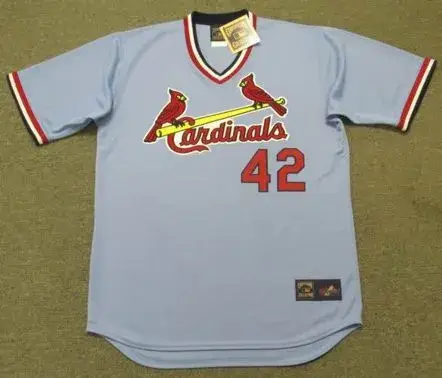 BRUCE SUTTER St. Louis Cardinals 1982 Majestic Cooperstown Away Baseball Jersey