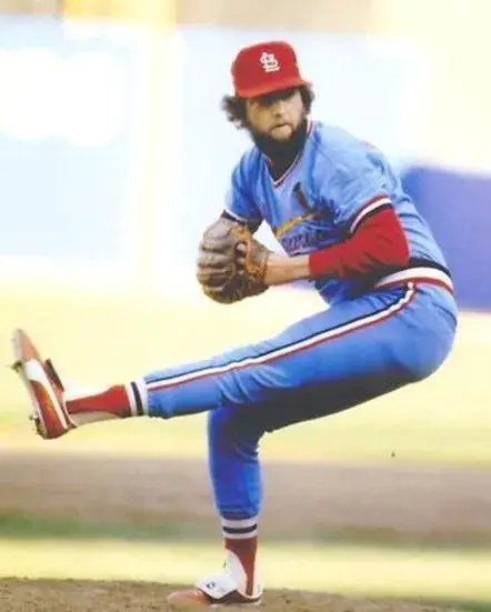 BRUCE SUTTER St. Louis Cardinals 1982 Majestic Cooperstown Away Baseball Jersey 