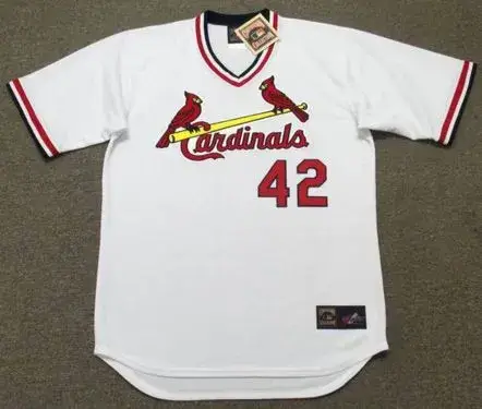 BRUCE SUTTER St. Louis Cardinals 1982 Majestic Cooperstown Home Baseball Jersey