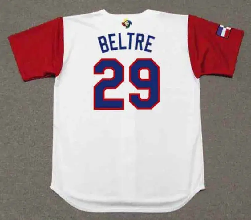 ADRIAN BELTRE Dominican 2017 World Baseball Classic Throwback Jersey