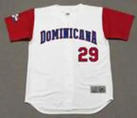ADRIAN BELTRE Dominican 2017 World Baseball Classic Throwback Jersey 