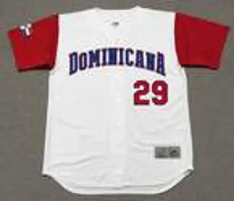 ADRIAN BELTRE Dominican 2017 World Baseball Classic Throwback Jersey 