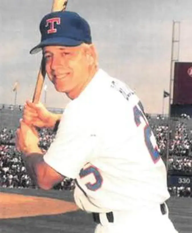 BUDDY BELL Texas Rangers 1989 Majestic Cooperstown Throwback Away Jersey 