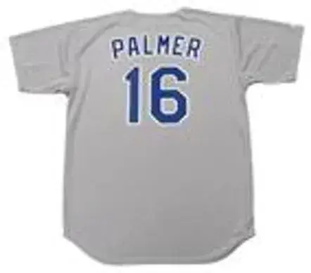 DEAN PALMER Texas Rangers 1993 Majestic Cooperstown Throwback Away Jersey 