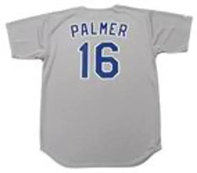 DEAN PALMER Texas Rangers 1993 Majestic Cooperstown Throwback Away Jersey 