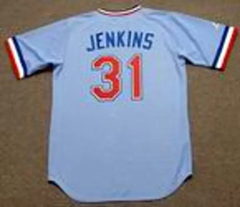 FERGUSON JENKINS Texas Rangers 1981 Majestic Cooperstown Throwback Jersey 