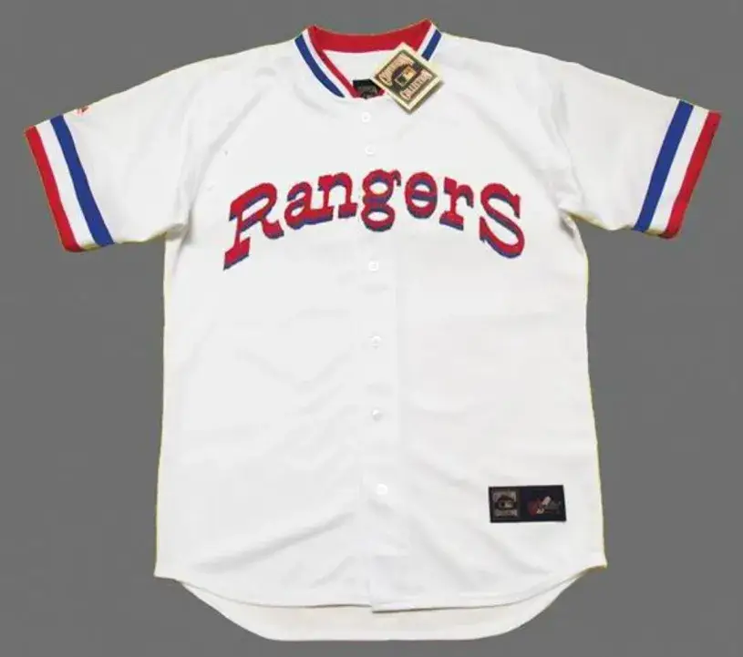 FRANK HOWARD Texas Rangers 1972 Home Majestic Baseball Throwback Jersey
