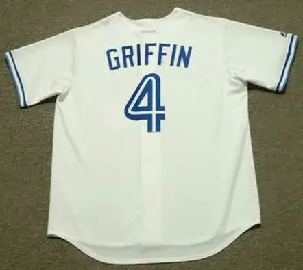 ALFREDO GRIFFIN Toronto Blue Jays 1992 Majestic Cooperstown Home Baseball Jersey 