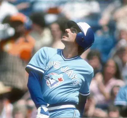 BUCK MARTINEZ Toronto Blue Jays 1983 Majestic Throwback Away Baseball Jersey 