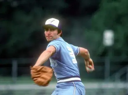 DAVE STIEB Toronto Blue Jays 1982 Majestic Throwback Away Baseball Jersey 