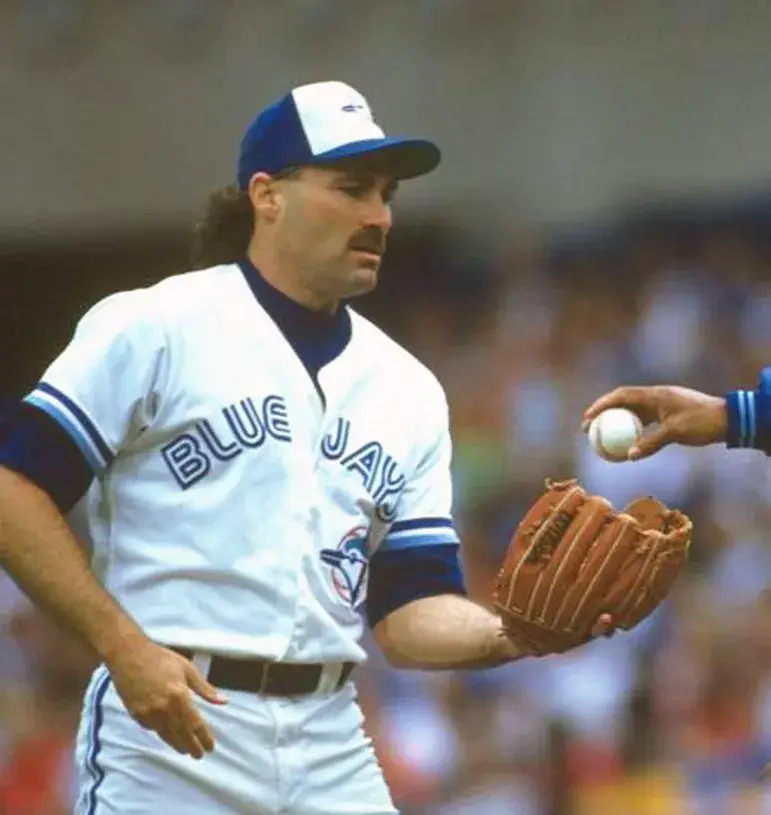 DAVE STIEB Toronto Blue Jays 1990 Majestic Throwback Home Baseball Jersey 