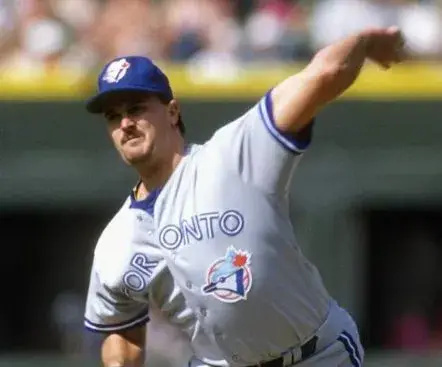 DAVID WELLS Toronto Blue Jays 1992 Away Majestic Throwback Baseball Jersey 