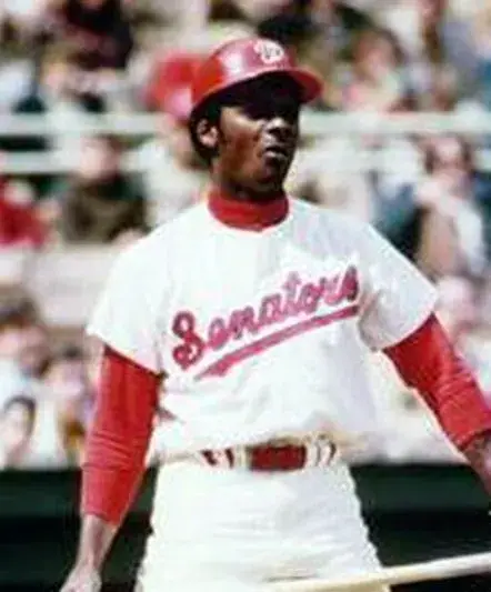 CURT FLOOD Washington Senators 1971 Majestic Cooperstown Home Jersey 