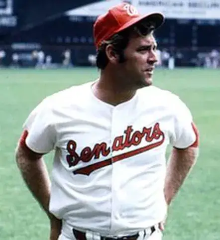 DENNY McLAIN Washington Senators 1971 Majestic Cooperstown Home Jersey 