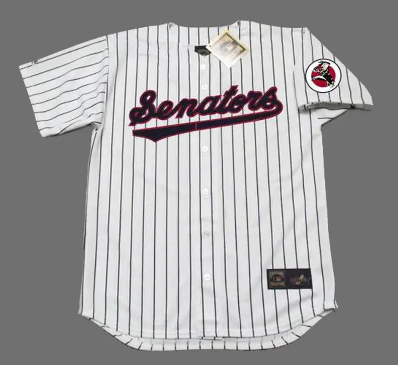 HARMON KILLEBREW Washington Senators 1960 Majestic Throwback Baseball Jersey 
