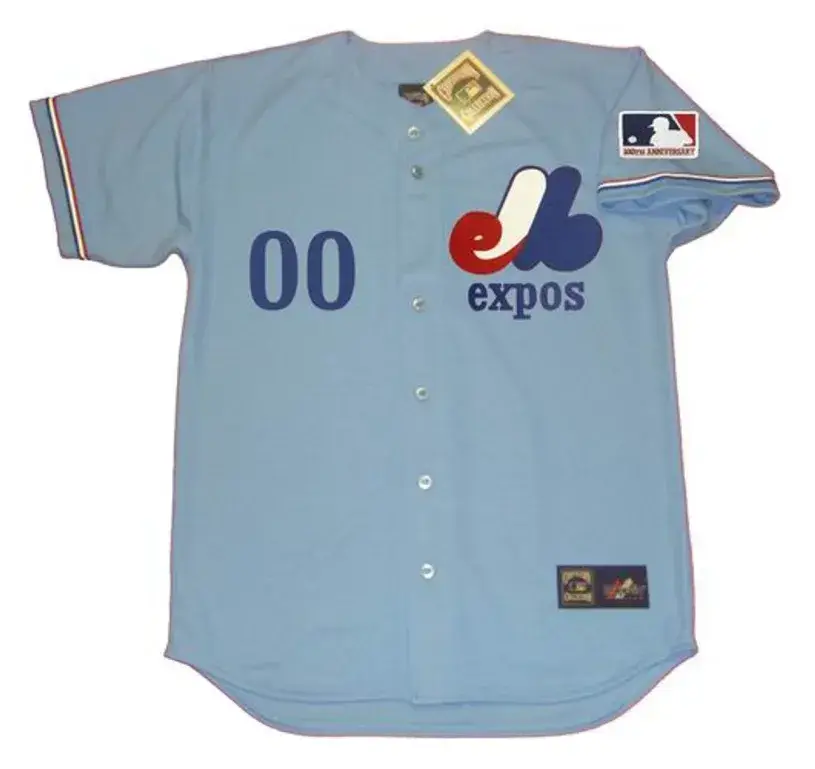 MONTREAL EXPOS 1969 Majestic Throwback Away Jersey Customized “Any Name & Number(s)”