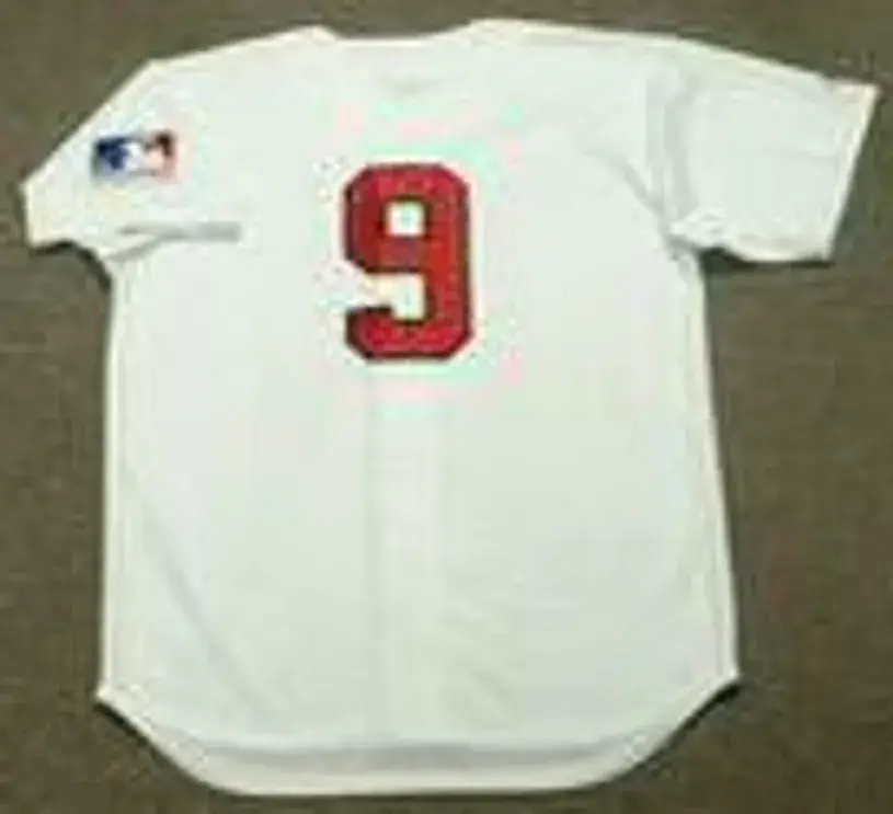 TED WILLIAMS Washington Senators 1969 Home Majestic Throwback Baseball Jersey 