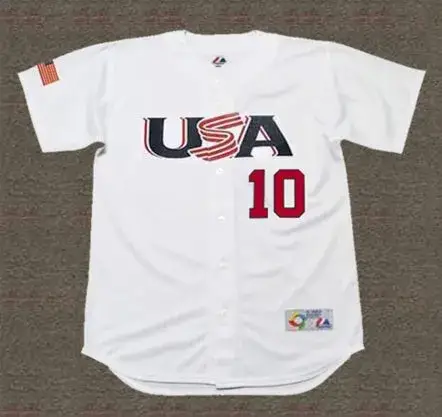 CHIPPER JONES USA 2006 World Baseball Classic Throwback Jersey