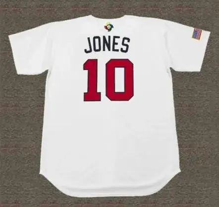CHIPPER JONES USA 2006 World Baseball Classic Throwback Jersey 