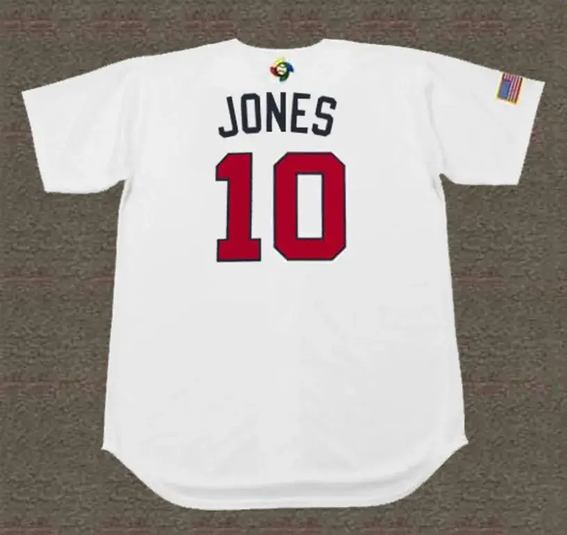 CHIPPER JONES USA 2006 World Baseball Classic Throwback Jersey 