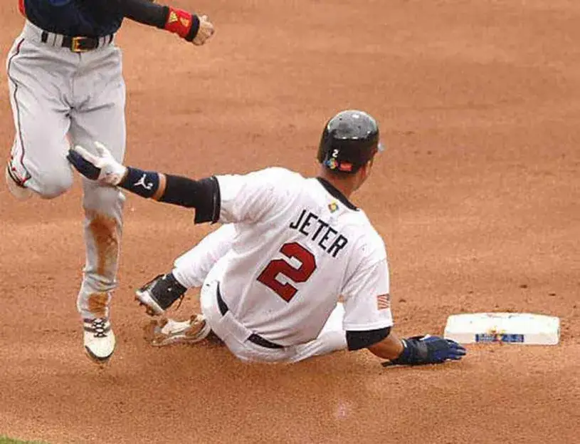 DEREK JETER USA 2006 World Baseball Classic Throwback Jersey 