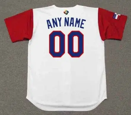 DOMINICAN REPUBLIC World Baseball Classic Throwback Customized Jersey “Any Name & Number(s)” 