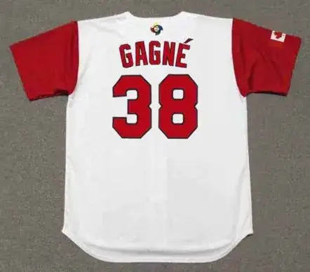 ERIC GAGNE Canada 2017 World Baseball Classic Throwback Jersey 