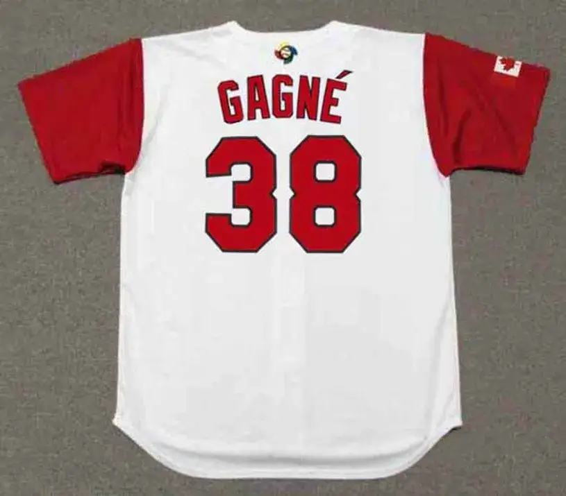 ERIC GAGNE Canada 2017 World Baseball Classic Throwback Jersey 