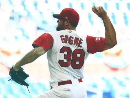 ERIC GAGNE Canada 2017 World Baseball Classic Throwback Jersey 