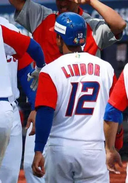 FRANCISCO LINDOR Puerto Rico 2017 World Baseball Classic Throwback Jersey 