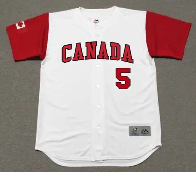 FREDDIE FREEMAN Canada 2017 World Baseball Classic Throwback Jersey