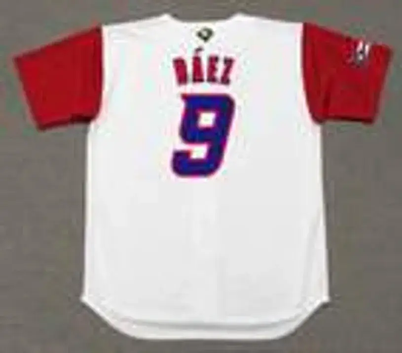 JAVIER BAEZ Puerto Rico 2017 World Baseball Classic Throwback Jersey 