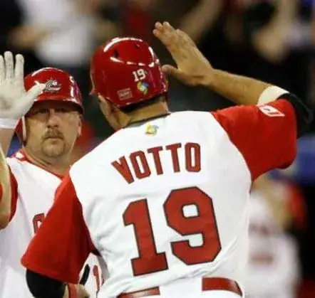 JOEY VOTTO Canada 2017 World Baseball Classic Throwback Jersey 
