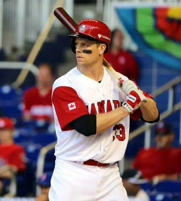 JUSTIN MORNEAU Canada 2017 World Baseball Classic Throwback Jersey 