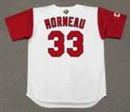 JUSTIN MORNEAU Canada 2017 World Baseball Classic Throwback Jersey 
