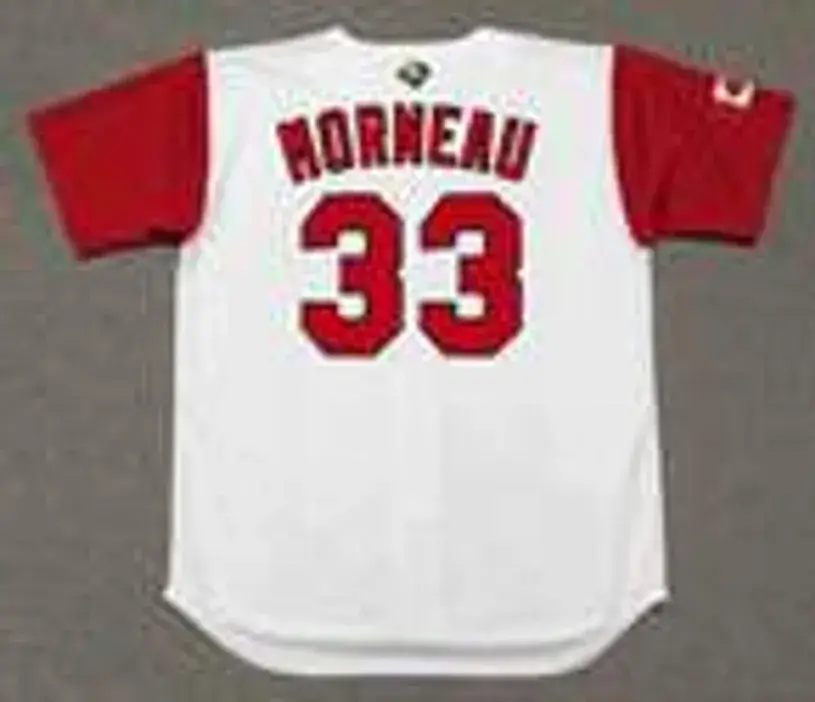 JUSTIN MORNEAU Canada 2017 World Baseball Classic Throwback Jersey 