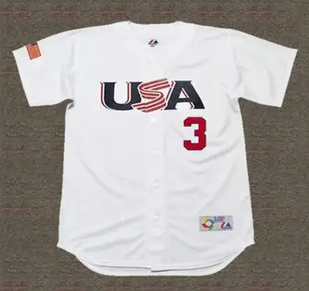 KEN GRIFFEY JR. USA 2006 World Baseball Classic Throwback Jersey