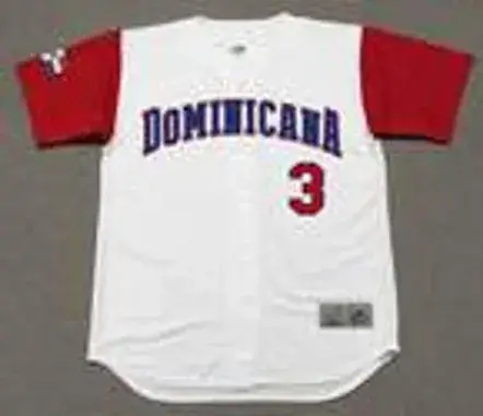 MANNY MACHADO Dominican 2017 World Baseball Classic Throwback Jersey 