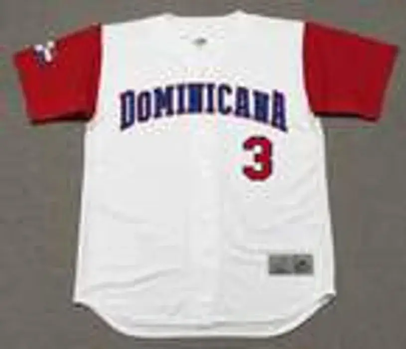 MANNY MACHADO Dominican 2017 World Baseball Classic Throwback Jersey 
