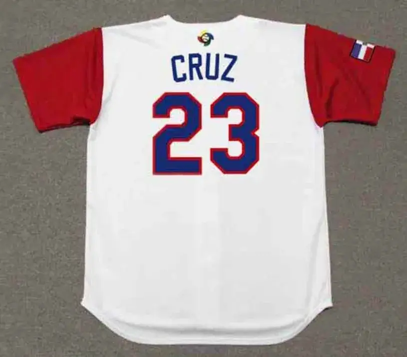 NELSON CRUZ Dominican 2017 World Baseball Classic Throwback Jersey