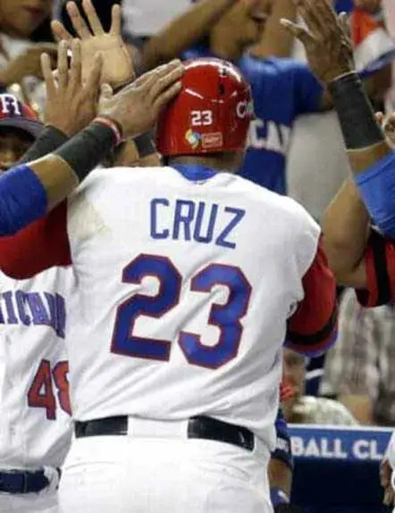 NELSON CRUZ Dominican 2017 World Baseball Classic Throwback Jersey 