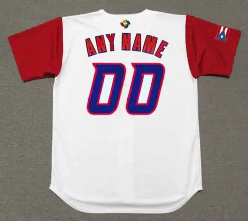 PUERTO RICO World Baseball Classic Throwback Customized Jersey “Any Name & Number(s)” 