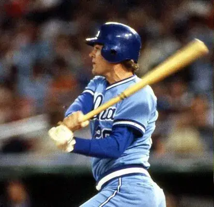 BRUCE BENEDICT Atlanta Braves 1982 Away Majestic Throwback Baseball Jersey 