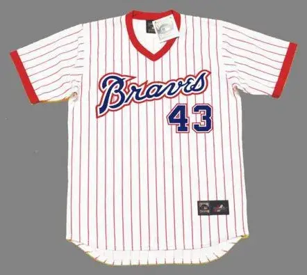 CITO GASTON Atlanta Braves 1977 Majestic Cooperstown Throwback Baseball Jersey 