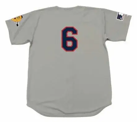 CLETE BOYER Atlanta Braves 1969 Away Majestic Throwback Baseball Jersey 